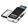 Axagon CRE-X1 externer 5-Slot-Kartenleser, CF, CF Type II, MMC, MMC Mobile, MMCmicro, MS Duo, MS PRO, Memory Stick (MS), MicroDrive, MicroSD...,