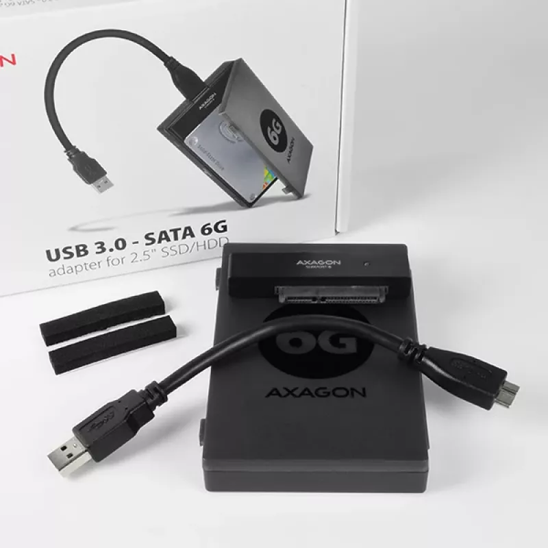 Axagon ADSA-1S6 USB 3.0 - 2,5 Zoll HDD SATA