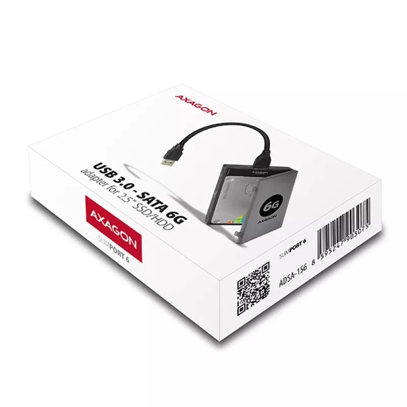 Axagon ADSA-1S6 USB 3.0 - 2,5 Zoll HDD SATA