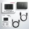 Axagon ADSA-D25 SuperSpeed USB DUAL 2.5 Zoll SSD/HDD MINI Dockingstation