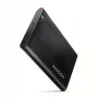 2,5-Zoll HDD/SSD-Gehäuse AXAGON EE25-A6C — SATA, USB 3.2 Gen 1 (Typ-C & Typ-A), Aluminium, schwarz