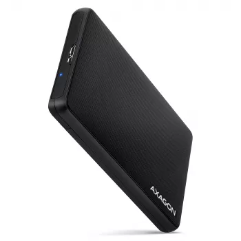 Axagon EE25-SL Schraubenlose USB 3.2 Gen 1 - SATA 6G externe Box für 2,5 Zoll SSD/HDD