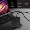 Axagon EE25-SLC Schraubenloses USB-C 3.2 Gen 1 - SATA 6G externes Gehäuse für 2,5 Zoll SSD/HDD