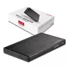 Axagon EE25-XA6 kompaktes Aluminium USB 3.2 Gen 1 - SATA 6G externes Gehäuse für 2,5 Zoll SSD/HDD