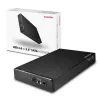 Axagon EE35-XA3 kompaktes Aluminium-USB-3.2-Gen-1-Externgehäuse SATA für 3,5-Zoll-Festplatten