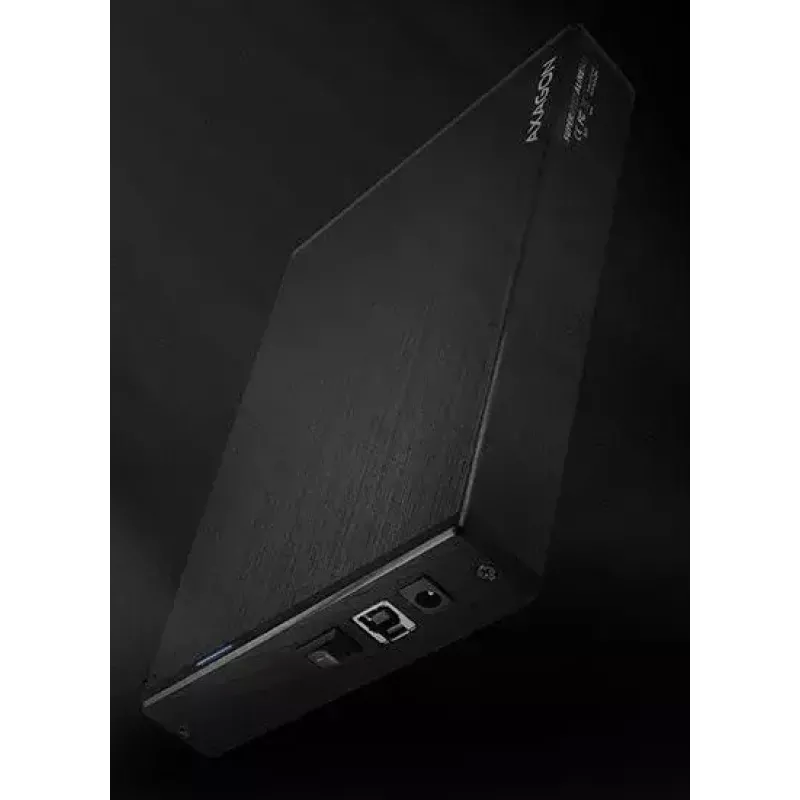 Axagon EE35-XA3 kompaktes Aluminium-USB-3.2-Gen-1-Externgehäuse SATA für 3,5-Zoll-Festplatten