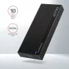 Axagon EEM2-GTR Externes USB-C 3.2 Gen 2 Metallgehäuse für M.2 NVMe SSDs