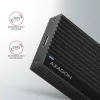 Axagon EEM2-GTR Externes USB-C 3.2 Gen 2 Metallgehäuse für M.2 NVMe SSDs