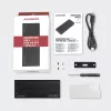 Axagon EEM2-GTR Externes USB-C 3.2 Gen 2 Metallgehäuse für M.2 NVMe SSDs