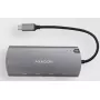Axagon HMC-6M2 USB 3.2 Gen 1 Hub, 2x USB-A, HDMI, RJ-45, SATA M.2, PD 100W, USB-C Kabel