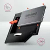 Axagon RSS-CD09 2,5 inch SSD/HDD-Einbaurahmen für DVD-Slot 9,5 mm LED ALU Schnittstellenkarten/Adapter Intern SATA
