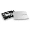 Axagon RSS-M2SD SATA - M.2 SATA SSD, interne 2,5-Zoll-ALU-Box, silber