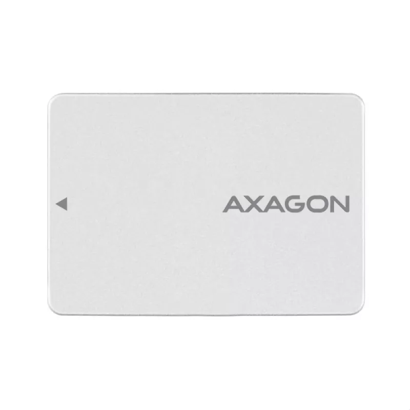 Axagon RSS-M2SD SATA - M.2 SATA SSD, interne 2,5-Zoll-ALU-Box, silber