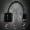 Videokabeladapter Axagon RVD-VGN DisplayPort auf VGA 0,16 m