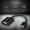 Videokabeladapter Axagon RVD-VGN DisplayPort auf VGA 0,16 m