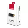 Kabel-Geschlechtswandler Axagon RVD-HI DisplayPort auf HDMI Schwarz