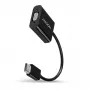 Axagon RVH-VGAN HDMI -> VGA Adapter FullHD, 1920x1200, Audio-Ausgang, Stromversorgung