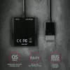 Axagon RVH-VGAN HDMI -> VGA Adapter FullHD, 1920x1200, Audio-Ausgang, Stromversorgung