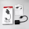 Axagon RVH-VGAN HDMI -> VGA Adapter FullHD, 1920x1200, Audio-Ausgang, Stromversorgung