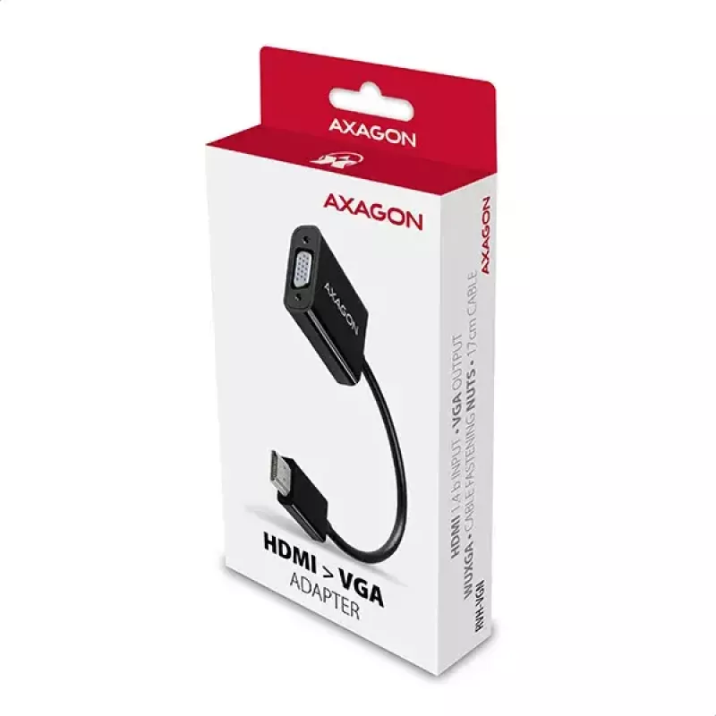 Axagon RVH-VGN HDMI -> VGA Adapter FullHD, 1920x1200