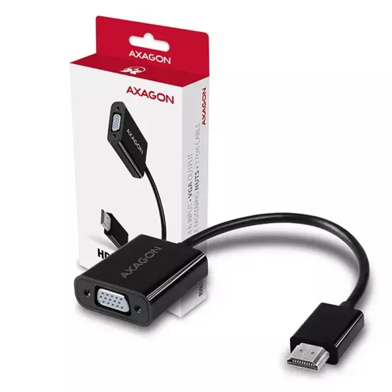 Axagon RVH-VGN HDMI -> VGA Adapter FullHD, 1920x1200