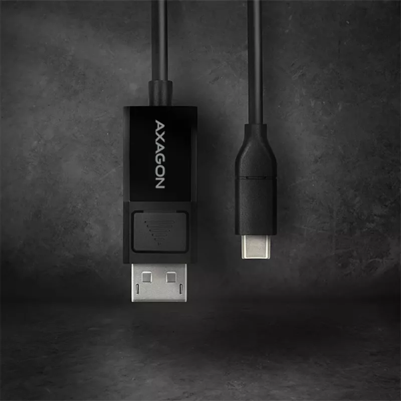 Axagon RVC-DPC USB-C -> DisplayPort Kabel 1,8m 4K/60Hz