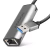 2.5 Gigabit Ethernet-Adapter AXAGON ADE-25R — USB Typ-C, 10/100/1000/2500 Mbit, 5000 Mbit/s, Aluminium, grau
