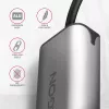 2.5 Gigabit Ethernet-Adapter AXAGON ADE-25R — USB Typ-C, 10/100/1000/2500 Mbit, 5000 Mbit/s, Aluminium, grau