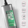 2.5 Gigabit Ethernet-Adapter AXAGON ADE-25R — USB Typ-C, 10/100/1000/2500 Mbit, 5000 Mbit/s, Aluminium, grau