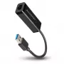 Axagon ADE-SR USB-A Gigabit-Ethernet-Adapter, kabelgebunden, USB, Ethernet, 1000 Mbit/s, Schwarz