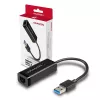 Axagon ADE-SR USB-A Gigabit-Ethernet-Adapter, kabelgebunden, USB, Ethernet, 1000 Mbit/s, Schwarz