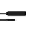 Axagon ADE-SRC USB-C Gigabit-Ethernet-Adapter, kabelgebunden, USB Typ-C, Ethernet, 1000 Mbit/s, Schwarz