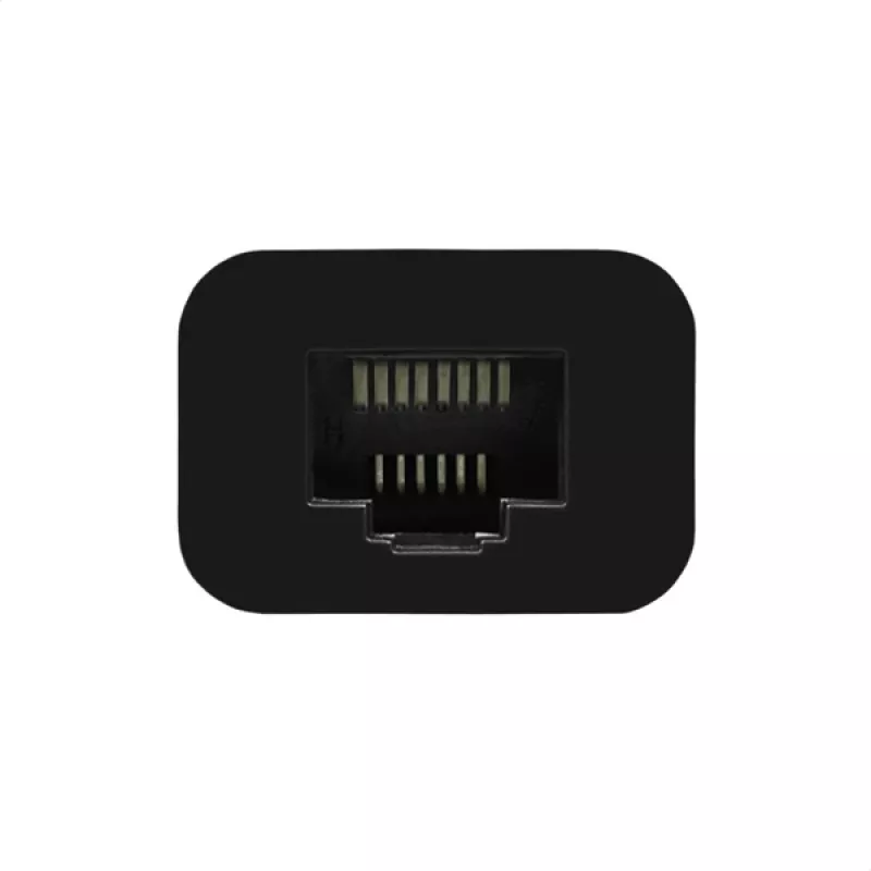 Axagon ADE-SRC USB-C Gigabit-Ethernet-Adapter, kabelgebunden, USB Typ-C, Ethernet, 1000 Mbit/s, Schwarz