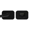 Axagon ADE-SRC USB-C Gigabit-Ethernet-Adapter, kabelgebunden, USB Typ-C, Ethernet, 1000 Mbit/s, Schwarz