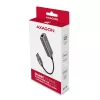 AXAGON USB 3.2 Gen 1 Type-A auf Gigabit Ethernet Adapter ADE-TR — 10/100/1000 Mbps, Metall Titan Grau, 5000 Mbit/s