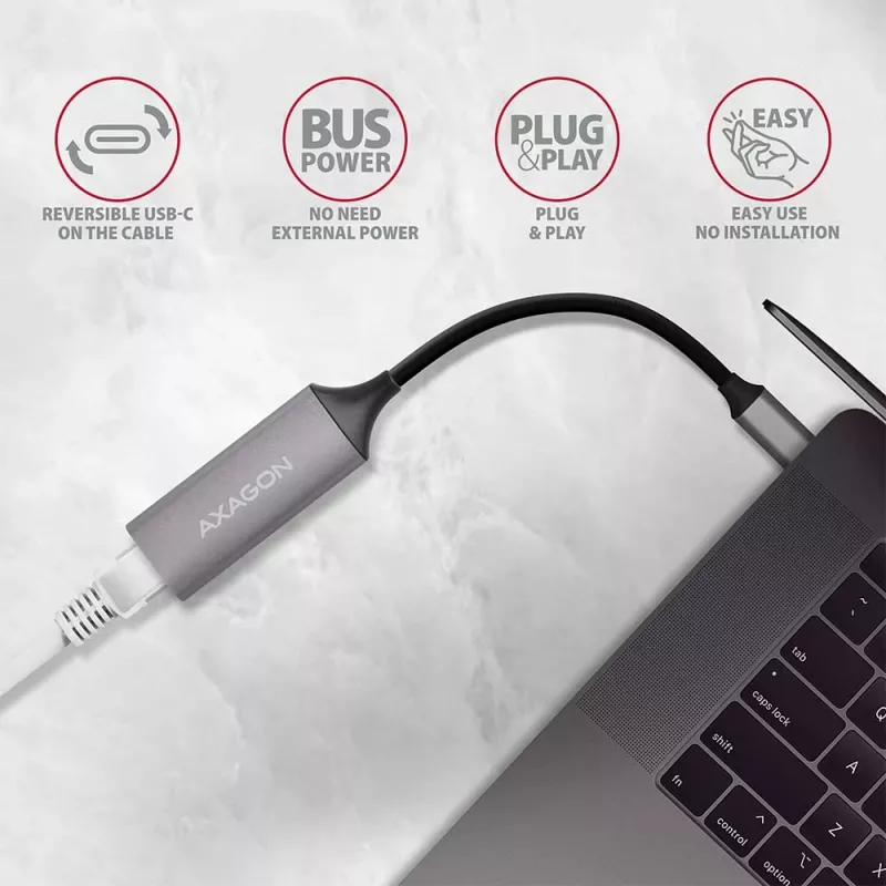 Netzwerkkarte Axagon ADE-TRC Ethernet 5000 Mbit/s