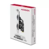 Axagon PCEA-S2N PCIe - 2x serielle Schn. 250 kbps Adapter mit SP & LP