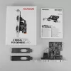 Axagon PCEA-S2N PCIe - 2x serielle Schn. 250 kbps Adapter mit SP & LP