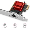 Axagon PCEE-G25 PCIe - 2.5 Gigabit Ethernet Adapter Realtek 8125, PXE, mit SP & LP