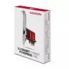 Axagon PCEE-G25 PCIe - 2.5 Gigabit Ethernet Adapter Realtek 8125, PXE, mit SP & LP