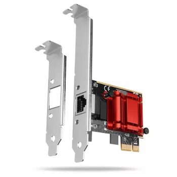 Interne Netzwerkkarte AXAGON PCEE-GIX — PCI Express, Ethernet, 5000 Mbit/s, IEEE 802.3/802.3ab/802.3u