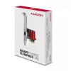Interne Netzwerkkarte AXAGON PCEE-GIX — PCI Express, Ethernet, 5000 Mbit/s, IEEE 802.3/802.3ab/802.3u