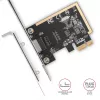 Axagon PCEE-GRF PCIe - Gigabit Ethernet Adapter Realtek 8111F inkl. SP & LP