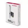 Axagon PCEE-GRF PCIe - Gigabit Ethernet Adapter Realtek 8111F inkl. SP & LP