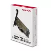 Axagon PCEM2-D PCIe x4 - M.2 NVMe M-Key + SATA B-Key Slot Adapter mit SP & LP