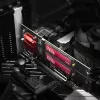 Axagon PCEM2-ND PCIe x8 - Dualer M.2 NVMe M-Key-Slot-Adapter, RAID, Dataswitch, mit SP & LP