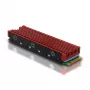 Axagon CRL-M2 Passiver Aluminium-Kühler für alle M.2 SSDs, Größe 2280, 12 mm hoch.