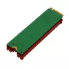 Axagon CRL-M2 Passiver Aluminium-Kühler für alle M.2 SSDs, Größe 2280, 12 mm hoch.
