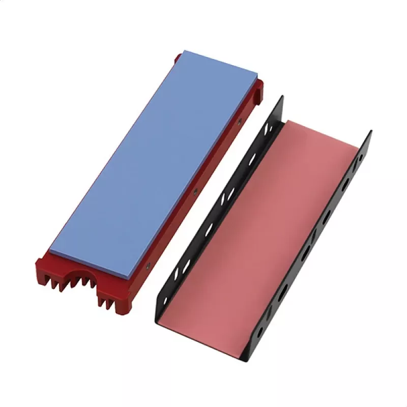 Axagon CRL-M2 Passiver Aluminium-Kühler für alle M.2 SSDs, Größe 2280, 12 mm hoch.