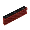 Axagon CRL-M2 Passiver Aluminium-Kühler für alle M.2 SSDs, Größe 2280, 12 mm hoch.